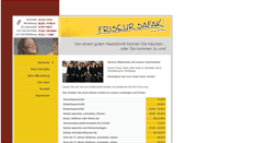 Desktop Screenshot of friseur-safak.de